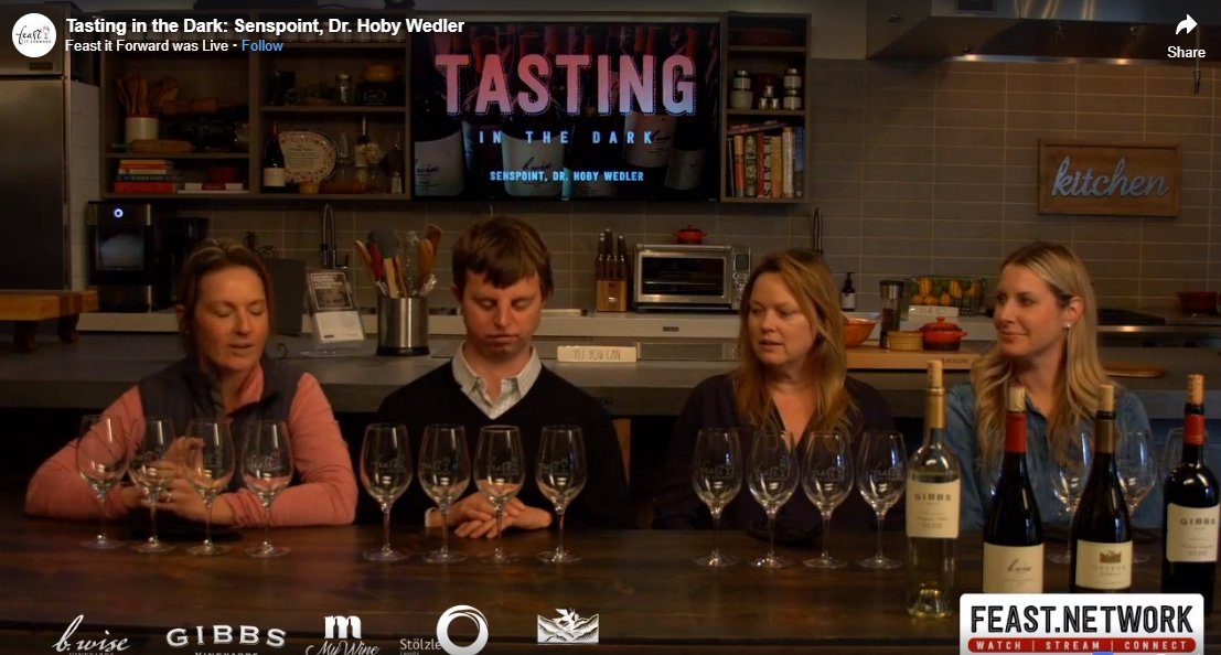 Tasting in the Dark with Team FEAST
